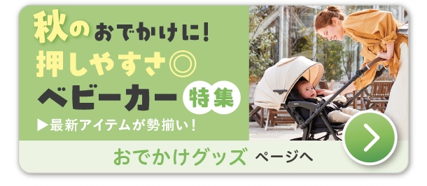 出産準備おでかけグッズ　秋のおでかけにおすすめのベビーカー特集