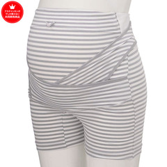 [パンツタイプ]ピジョン ベルト調節ができる 妊婦帯パンツ グレー の画像