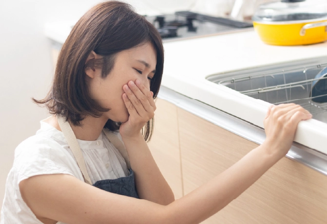 吐きづわりのイメージ画像