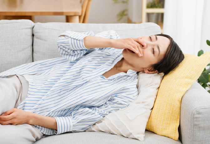 眠気やだるさがつらいのイメージ画像