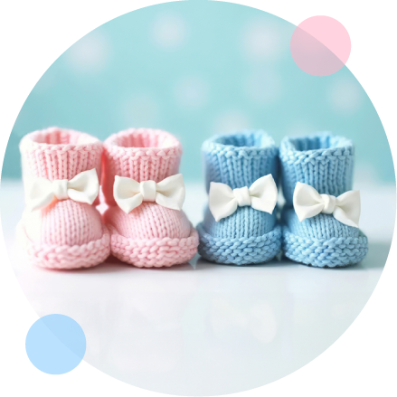赤ちゃんの性別のイメージ画像