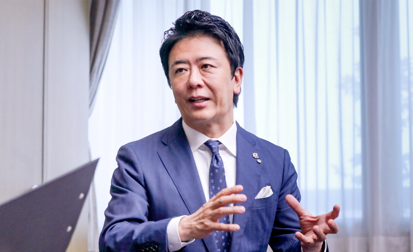 福岡市長 高島宗一郎さん