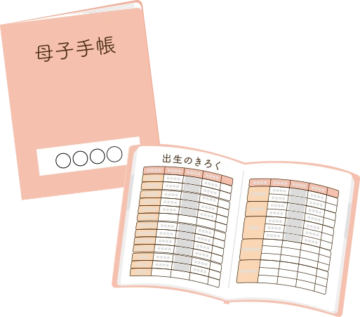 母子手帳のコピー