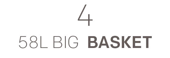 4 58L BIG BASKET