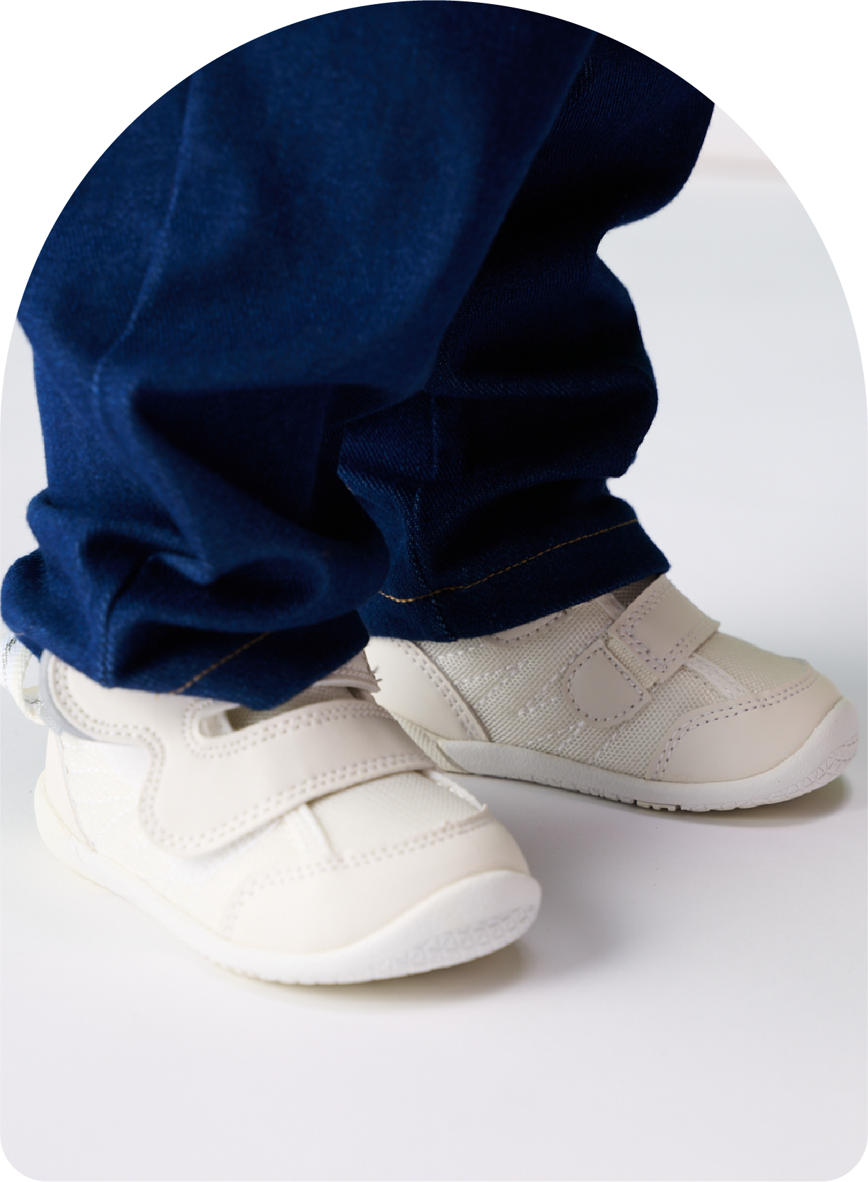 ファーストシューズのアップ