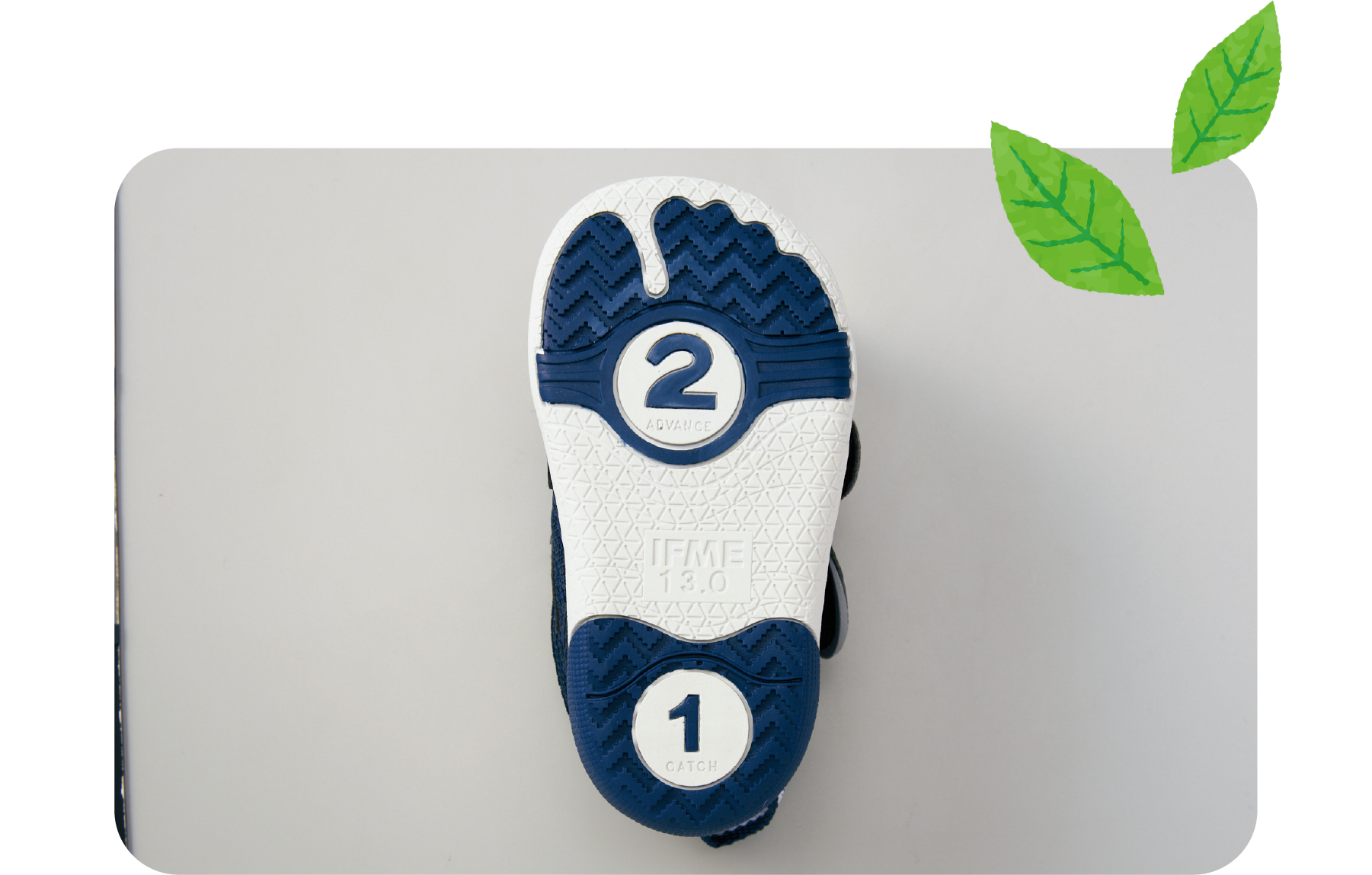 歩くことをしっかり考えたソール