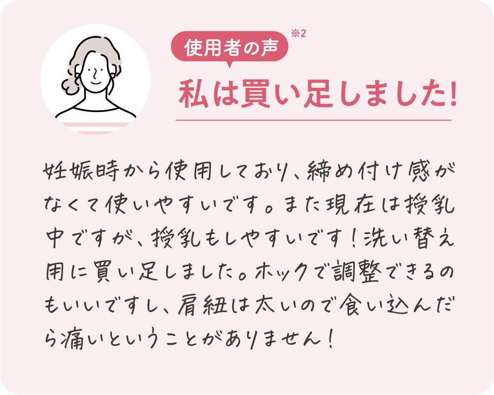 使用者の声、私は買い足しました!