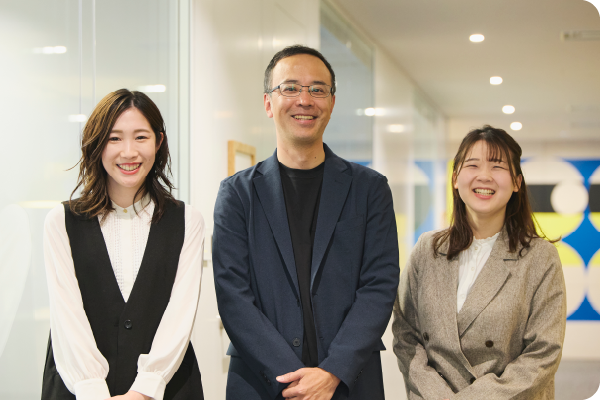 WM岸畑さん、白井さん、WM本間さん