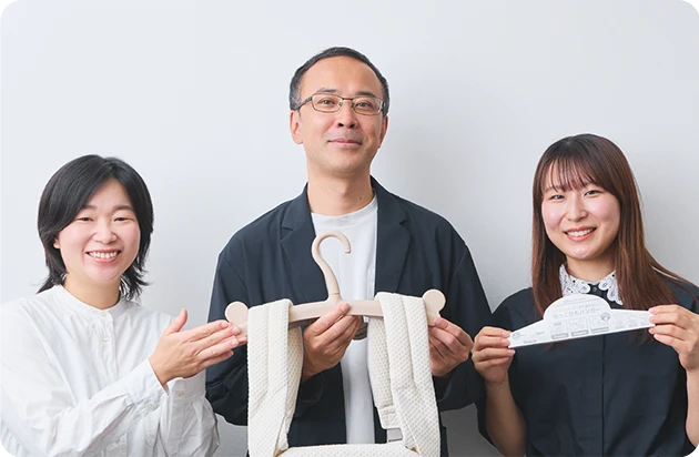 （写真左より）生沼さん、白井さん、中根さん