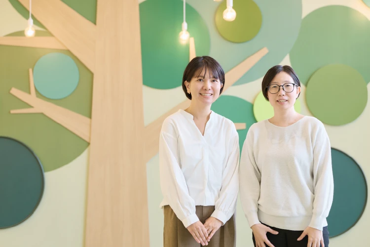 写真左より岩田さん、三好さん