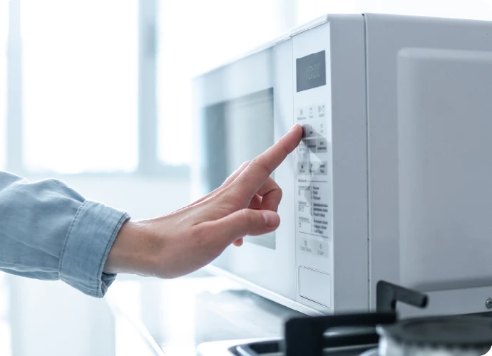 レンジ調理イメージ